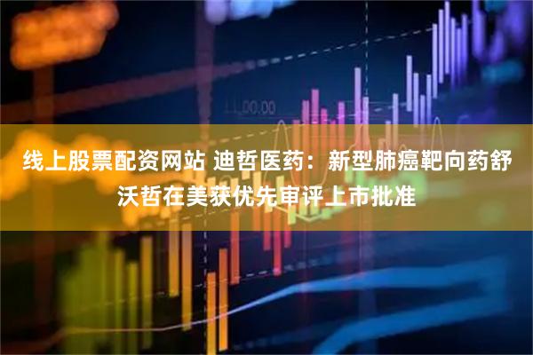 线上股票配资网站 迪哲医药：新型肺癌靶向药舒沃哲在美获优先审评上市批准