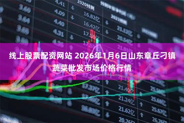 线上股票配资网站 2026年1月6日山东章丘刁镇蔬菜批发市场价格行情